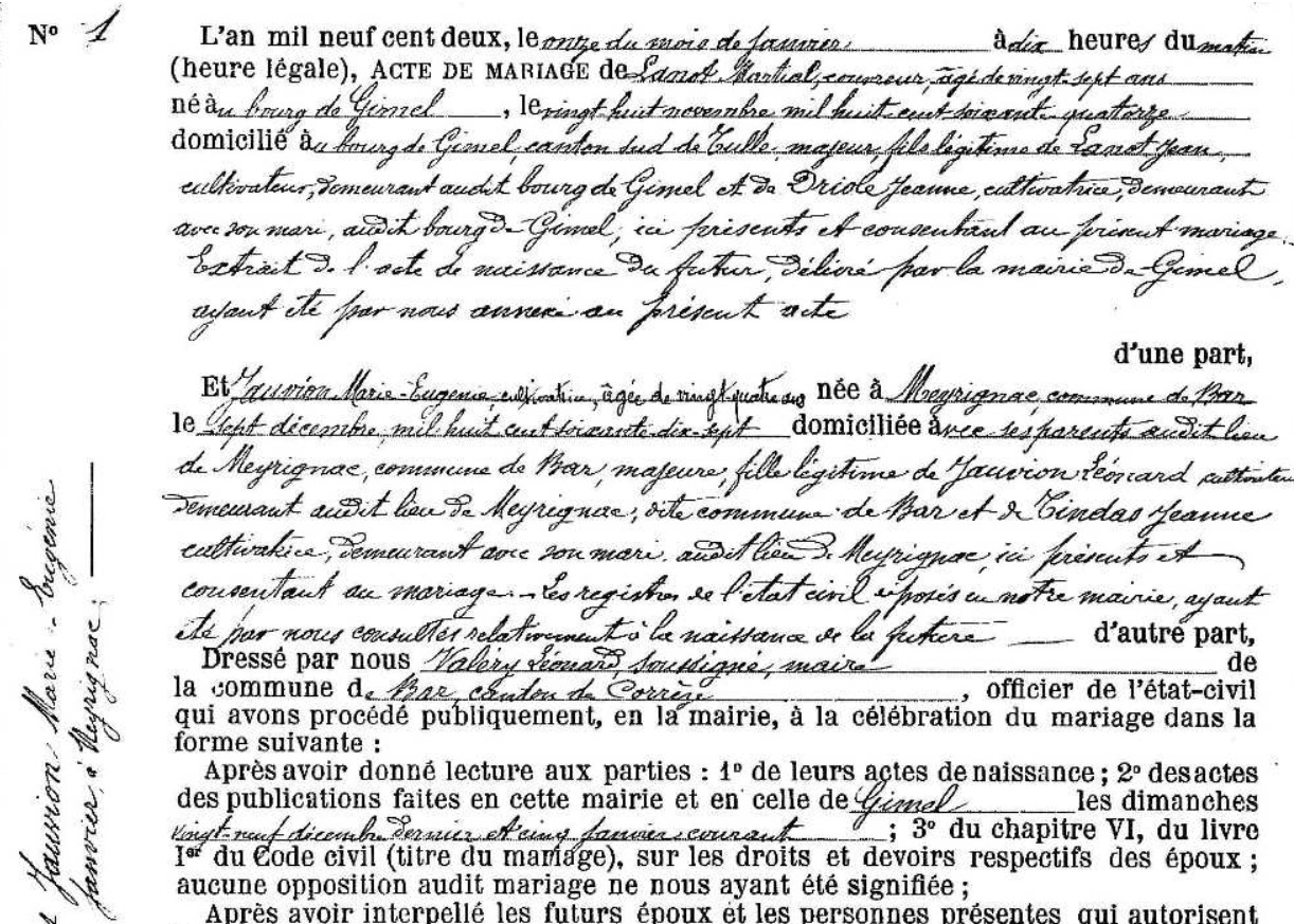 Mariage Lanot Martial - Jauvion Marie Eugenie 1.jpg